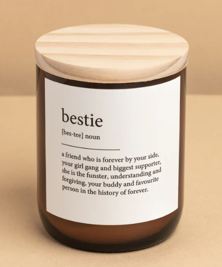 Dictionary Mid Soy Candle / bestie - Mali
