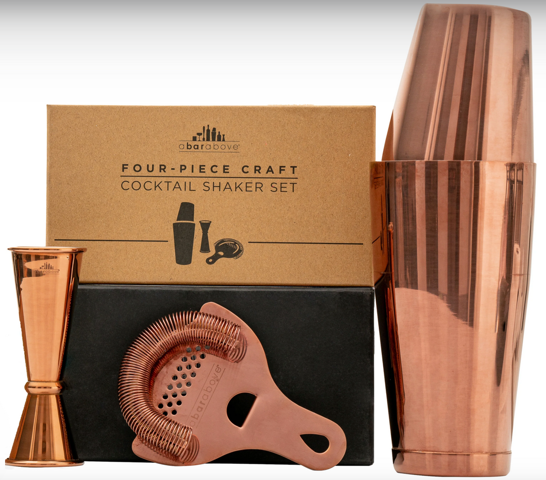 CRAFT BAR SET (4PC)-ANTIQUE COPPER