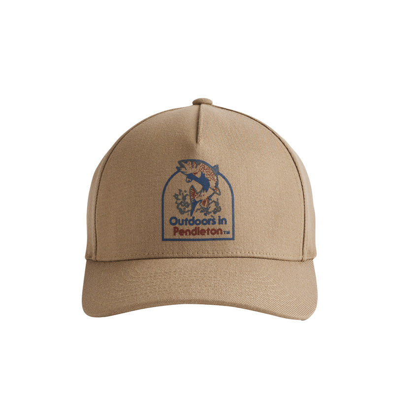 graphic hat-salmon