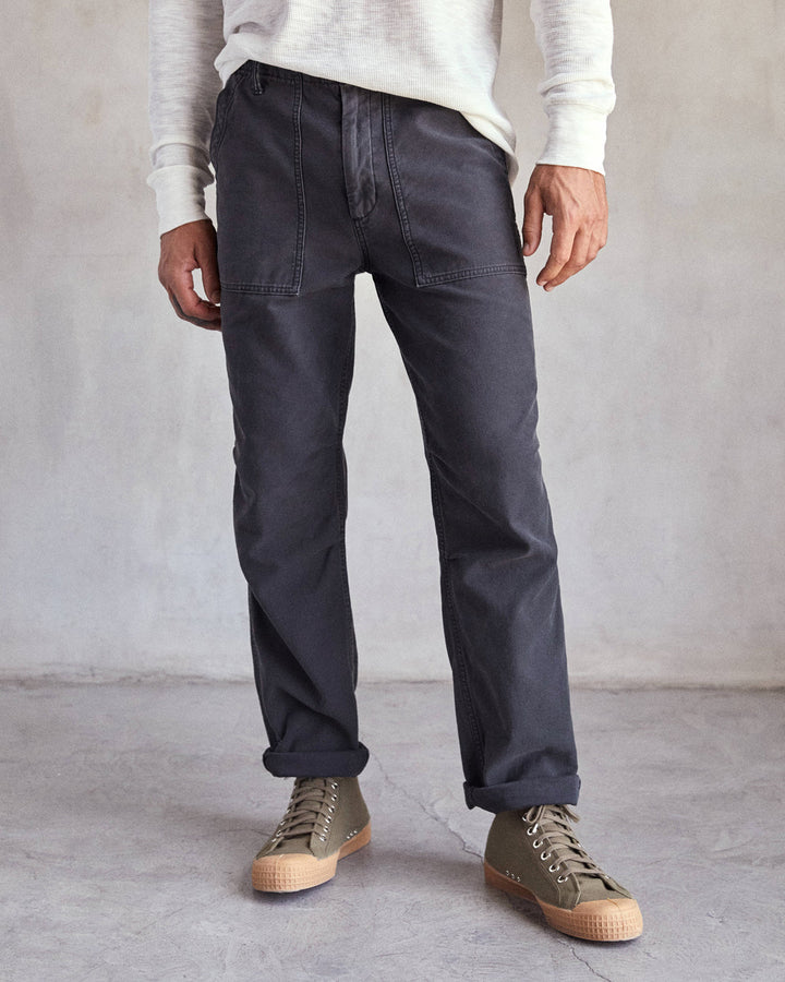 THE FIELD PANT-WASHED BLACK