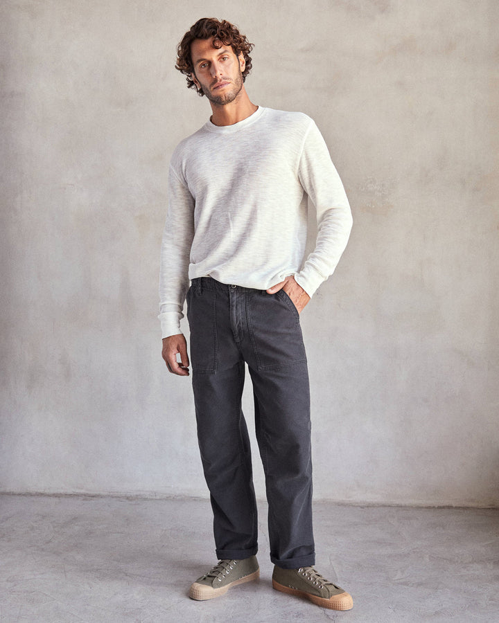 THE FIELD PANT-WASHED BLACK