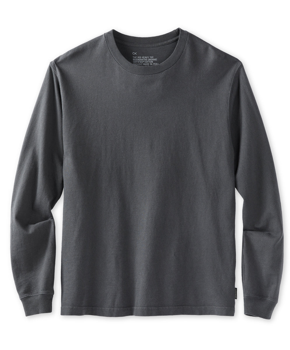 THE BIG HEAVY TEE-WASHED BLACK