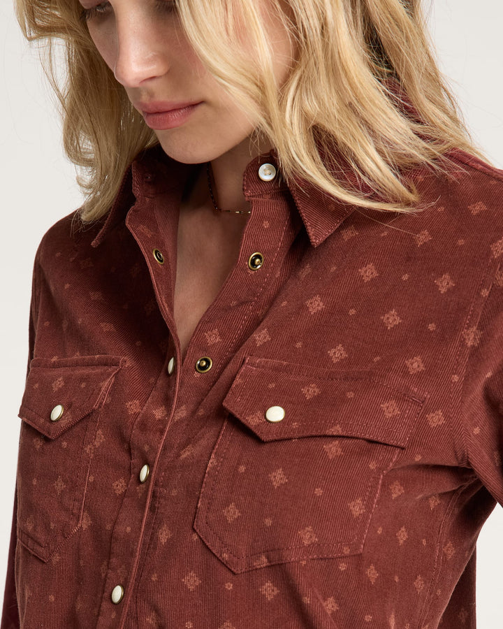 gambler shirt-burgundy foulard