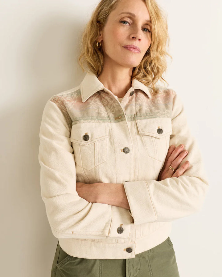 denim trucker jacket-natural laurel grove