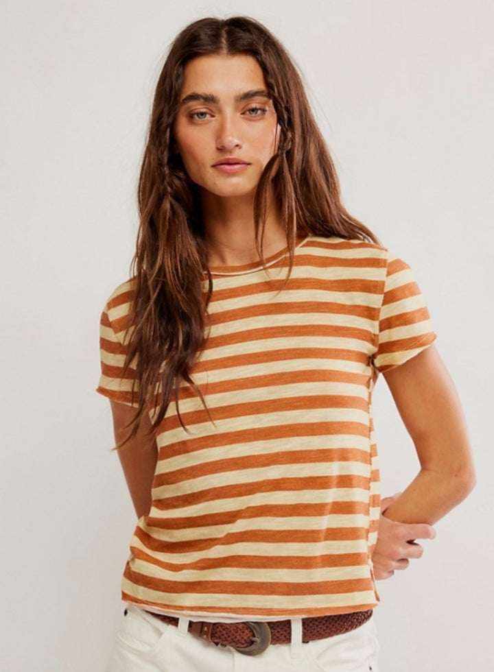 NORA TEE / MOCHA COMBO