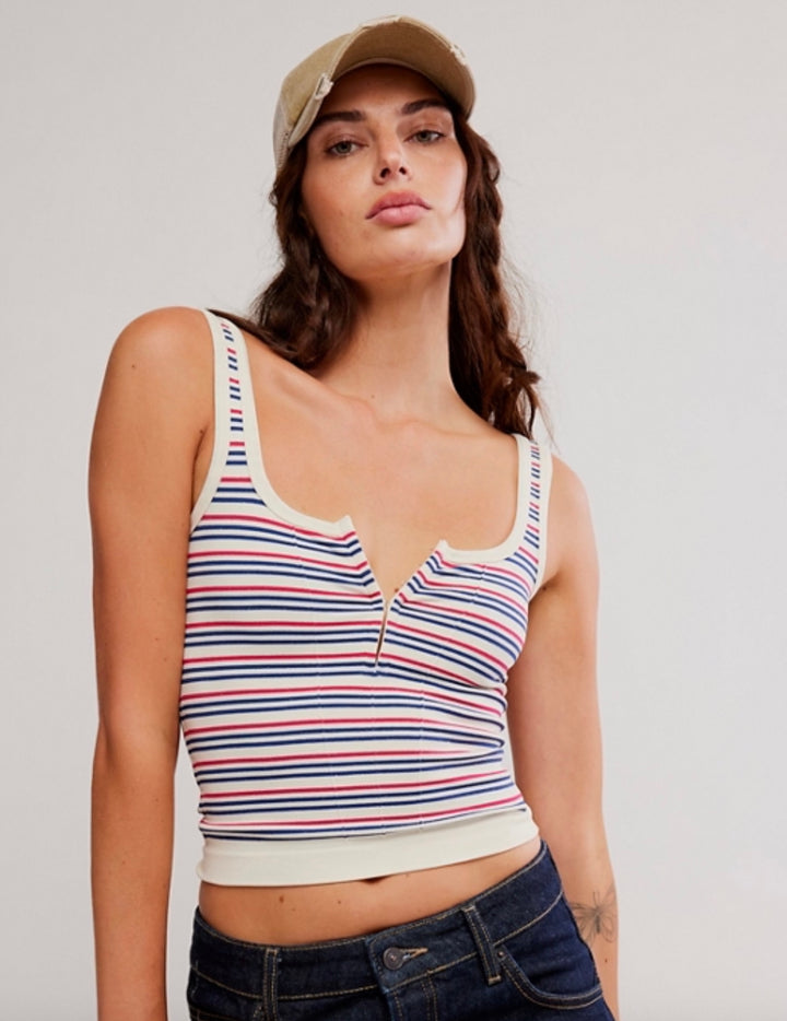 STRIPED SIMPLY SOFT CAMI / PERI COMBO