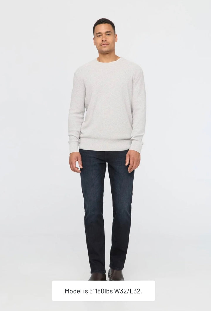 Performance Denim+ Straight-Carbon Stone
