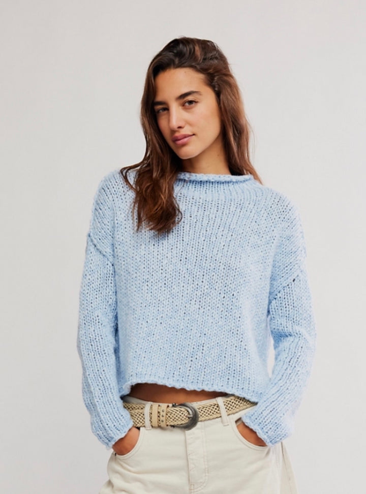 OPAL SWEATER / CASHMERE BLUE