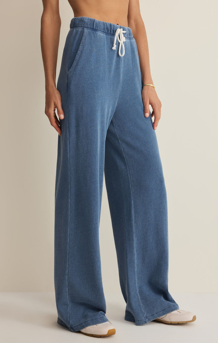 Hunter Knit Denim Pant-Vintage Indigo (VIN)