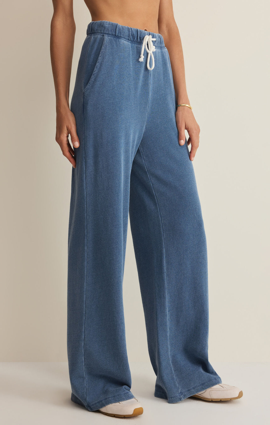 Hunter Knit Denim Pant-Vintage Indigo (VIN)