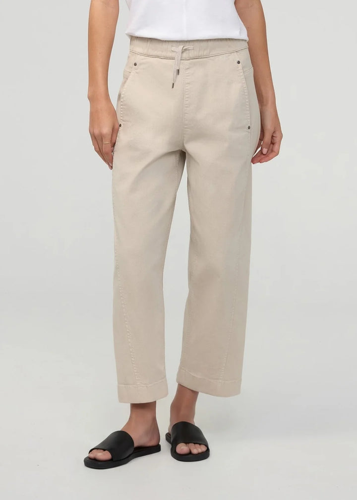 FlexTwill Barrel Pull On Pant-Sandstone