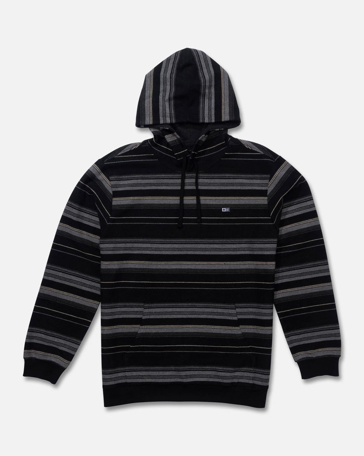 CREWSER FLEECE HOOD-BLACK