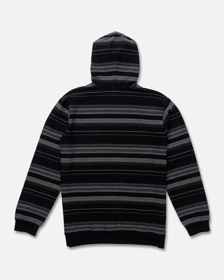 CREWSER FLEECE HOOD-BLACK
