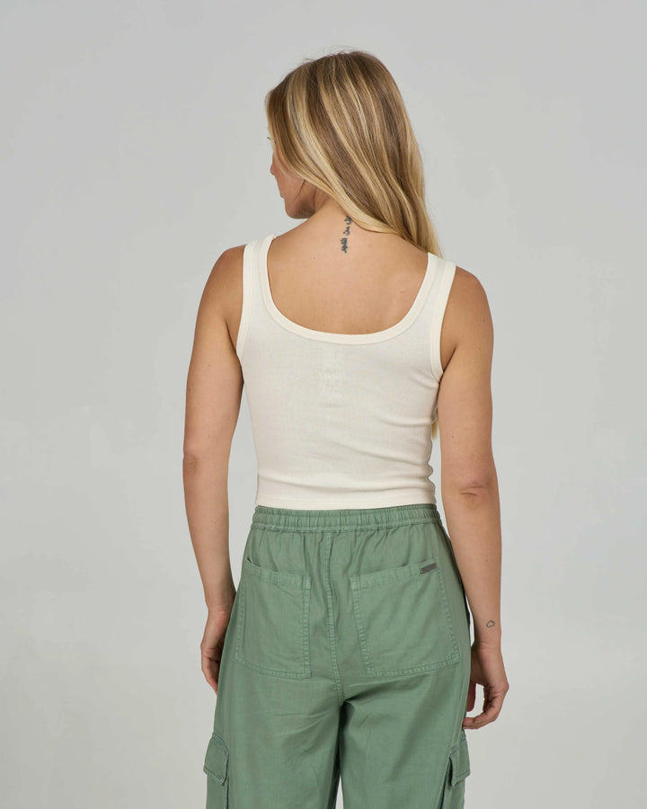 UNSCRIPTED TANK-OFF WHITE