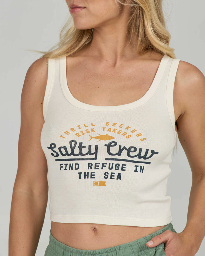 UNSCRIPTED TANK-OFF WHITE