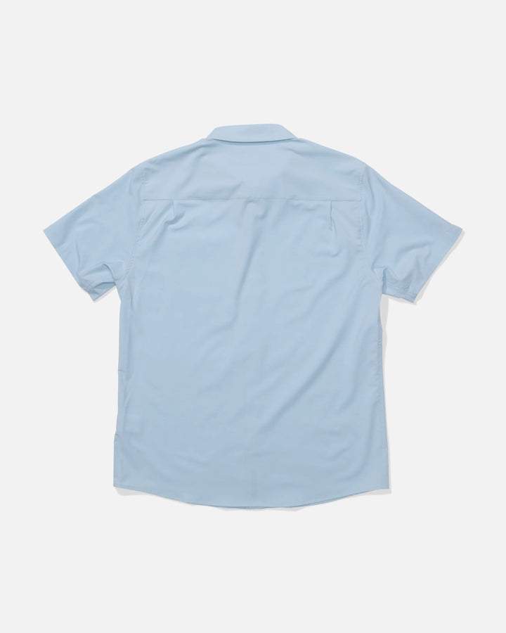 DRIFTER UV BUTTON UP-CLEAR SKY