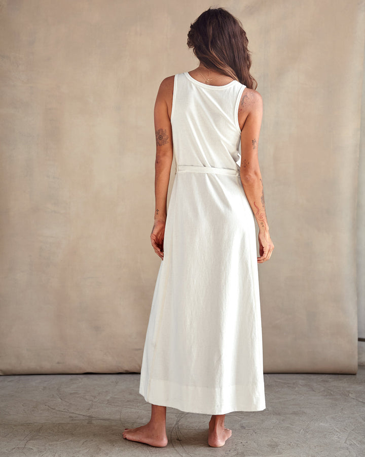 HERMOSA TANK DRESS-SALT