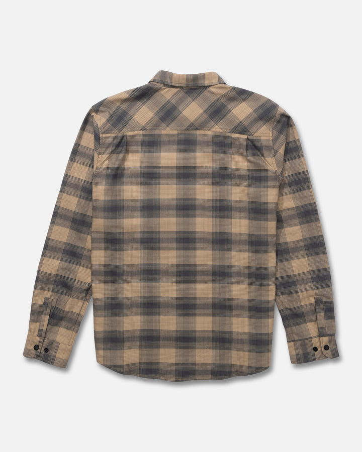 FATHOM LS TECH FLANNEL-KHAKI