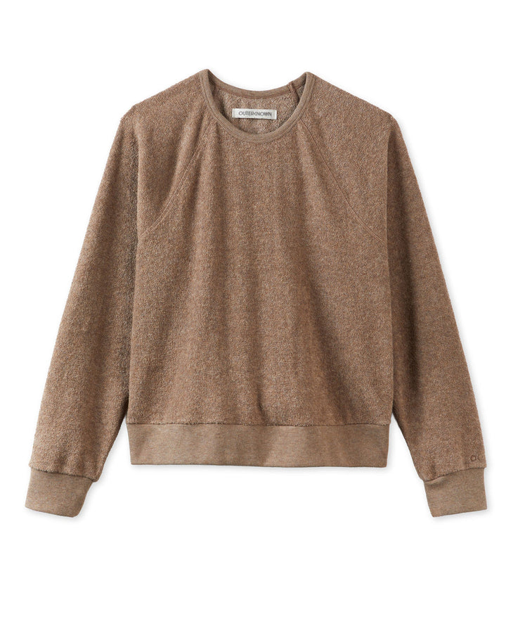 WOMEN'S HIGHTIDE SWEATSHIRT-HEATHER COCONUT