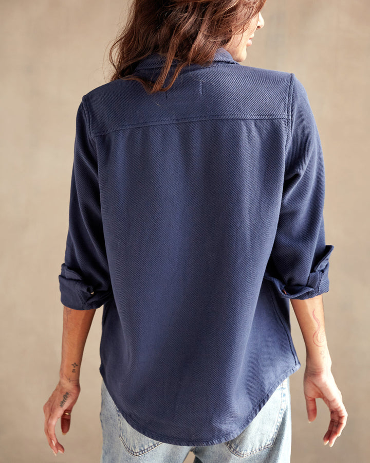 CHROMA BLANKET SHIRT-MARINE