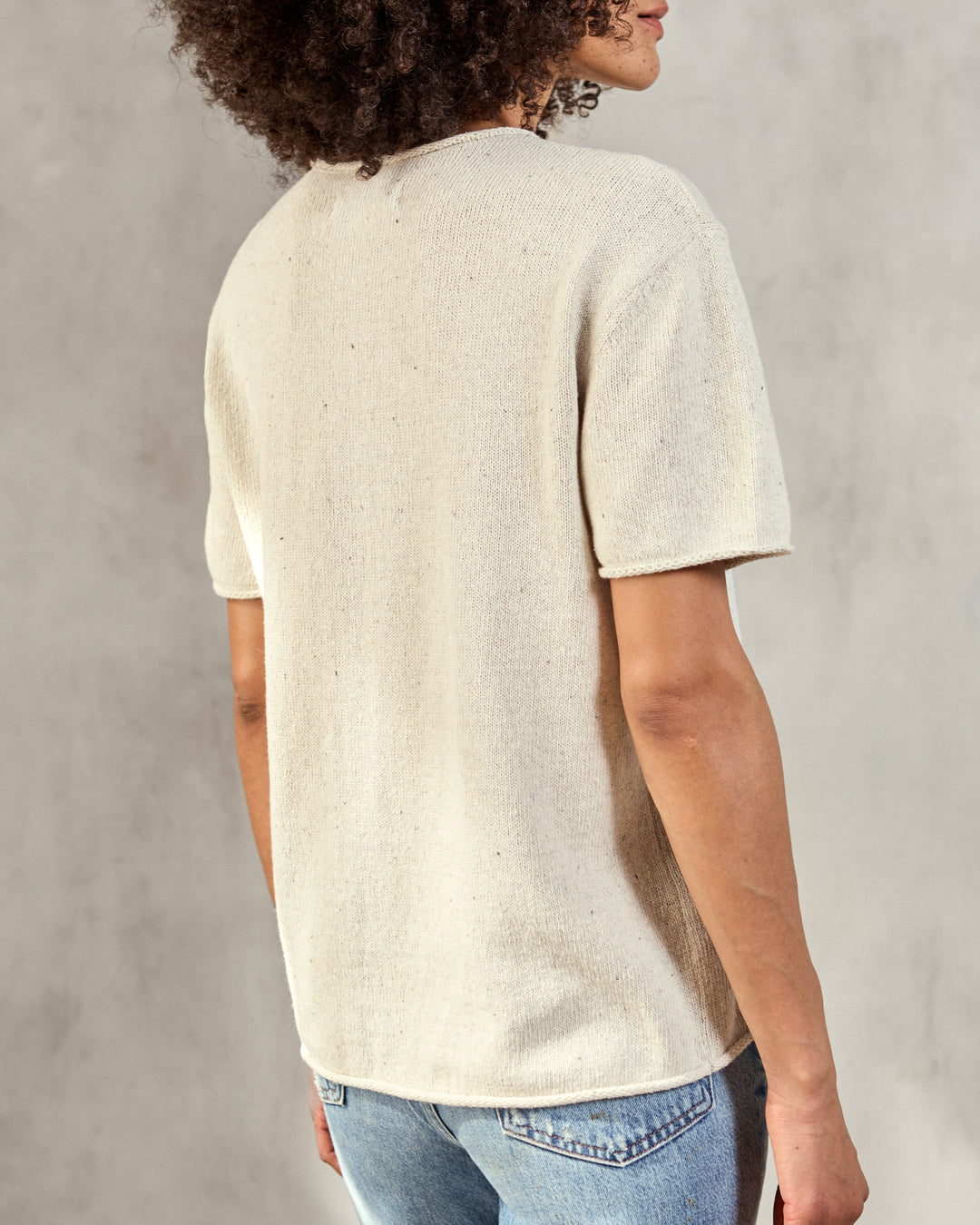 CRESCENT KNIT TOP-MOONLIGHT