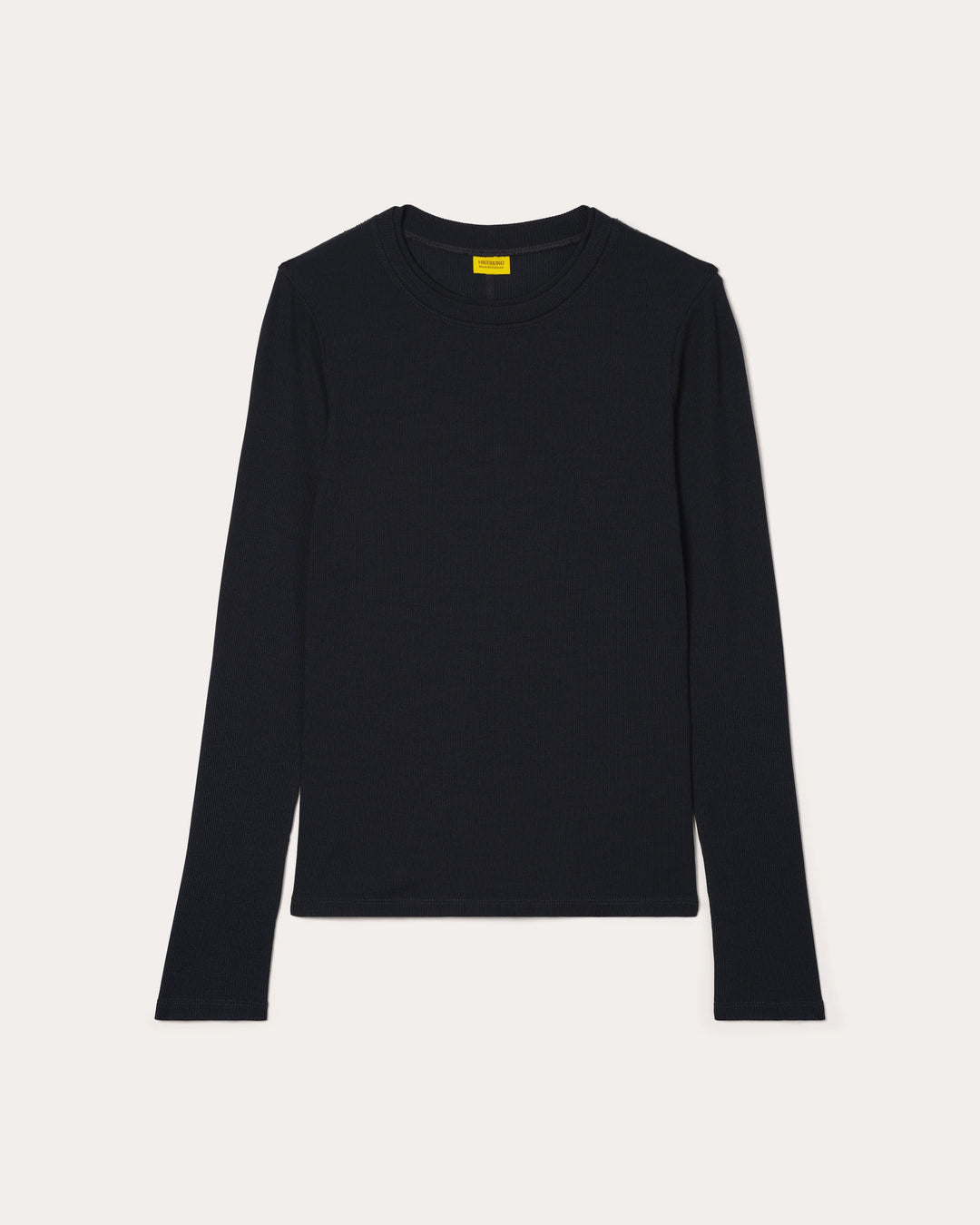 Ribbed Merino Long Sleeve 01-Woad