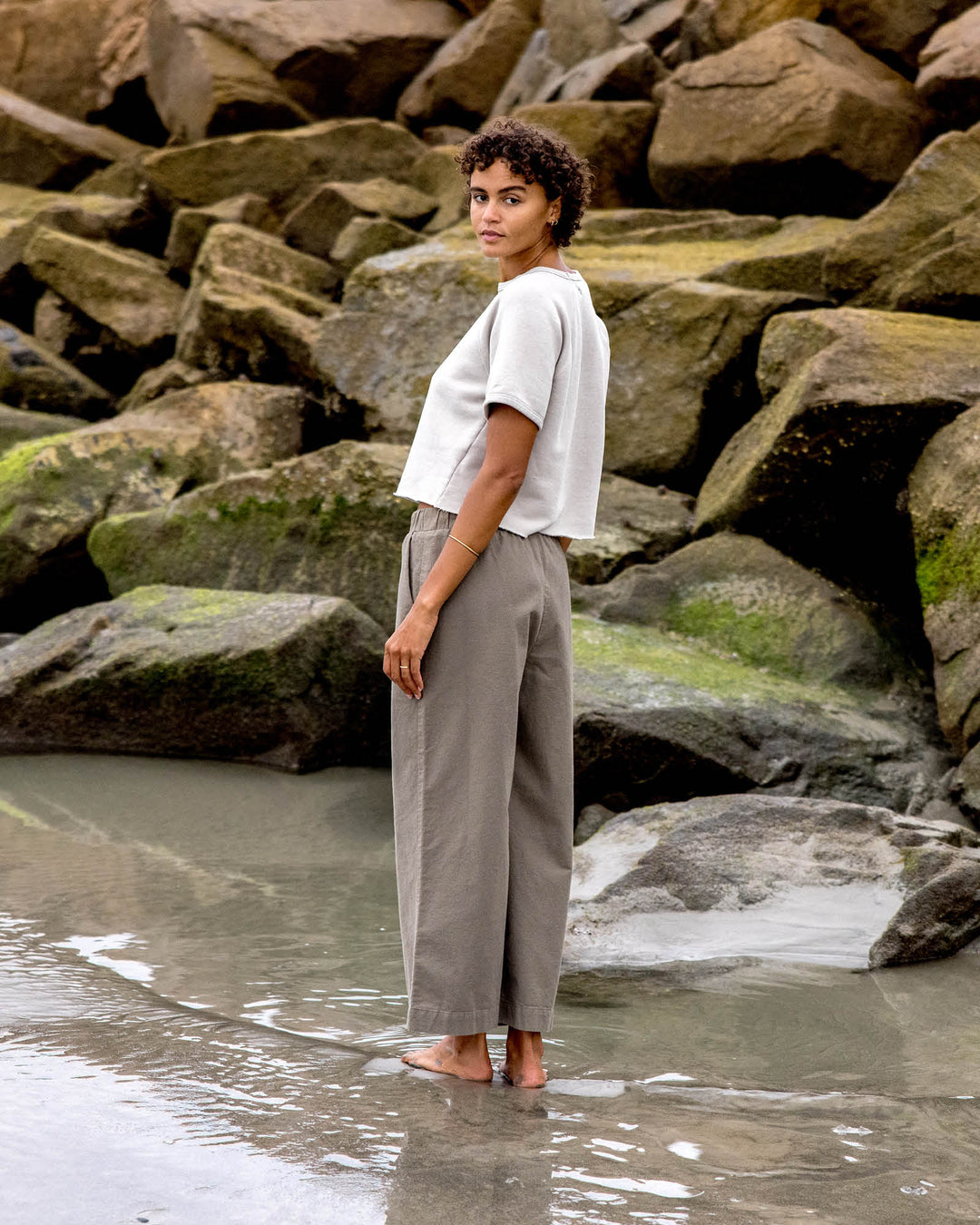 THE WANDERER PANT-WILD MUSHROOM