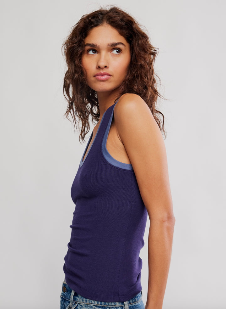 LONGER DAYS TANK / PEACOAT