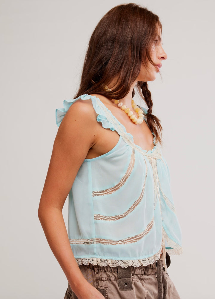 MABEL TANK / PASTEL BLUE COMBO