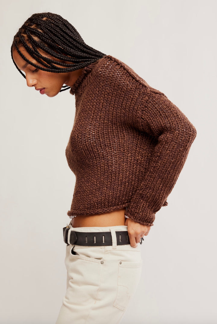 OPAL SWEATER / CHICORY COFFEE