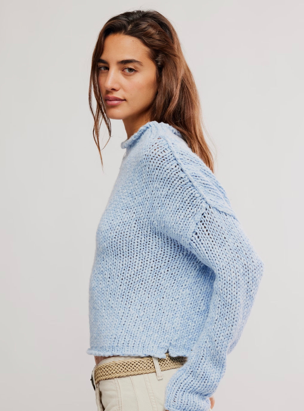 OPAL SWEATER / CASHMERE BLUE