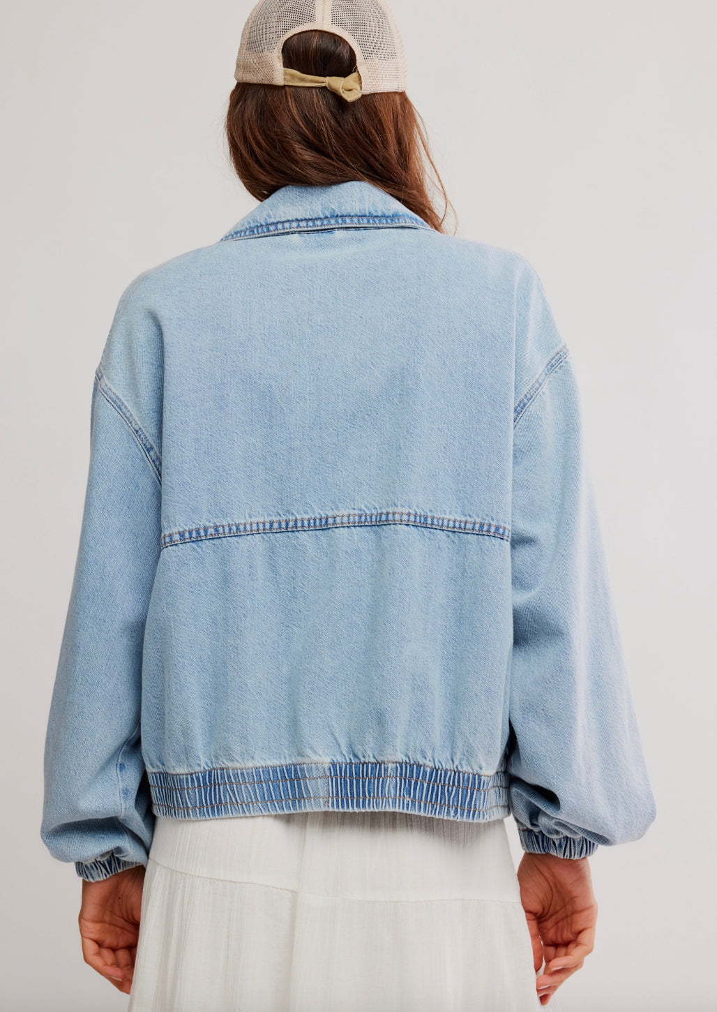 BIRDIE DENIM JACKET / MOCKINGBIRD