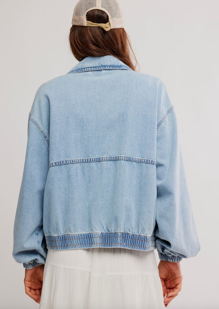 BIRDIE DENIM JACKET / MOCKINGBIRD