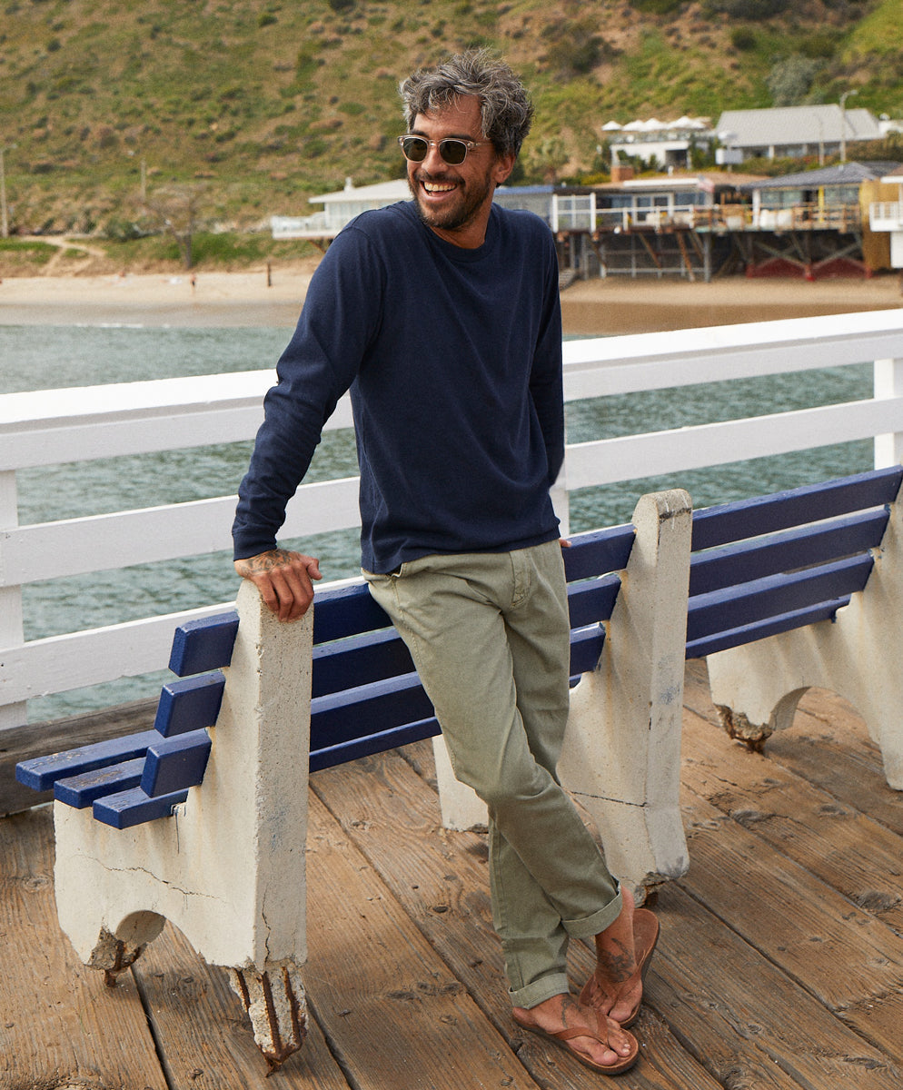 THE BIG HEAVY TEE-INDIGO