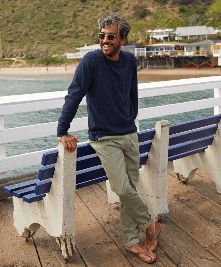 THE BIG HEAVY TEE-INDIGO