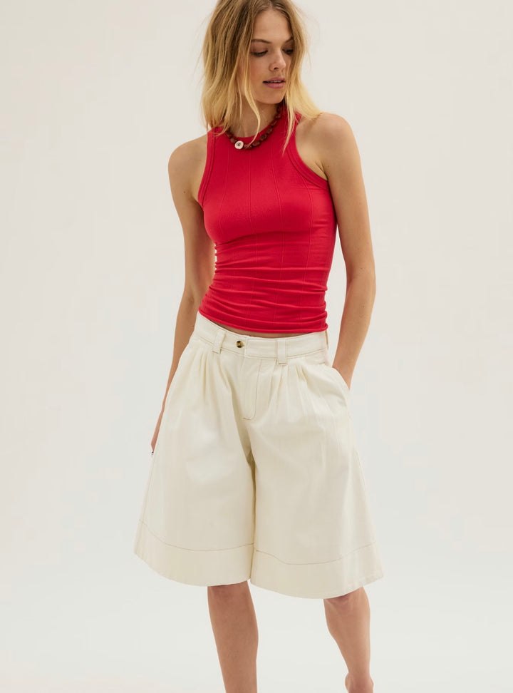 SO SOFT SEAMLESS MODAL TA / ATLAS RED