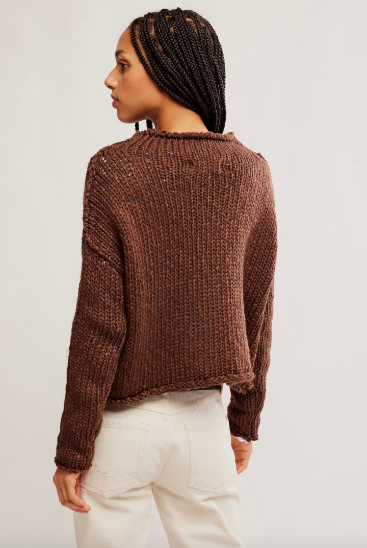 OPAL SWEATER / CHICORY COFFEE