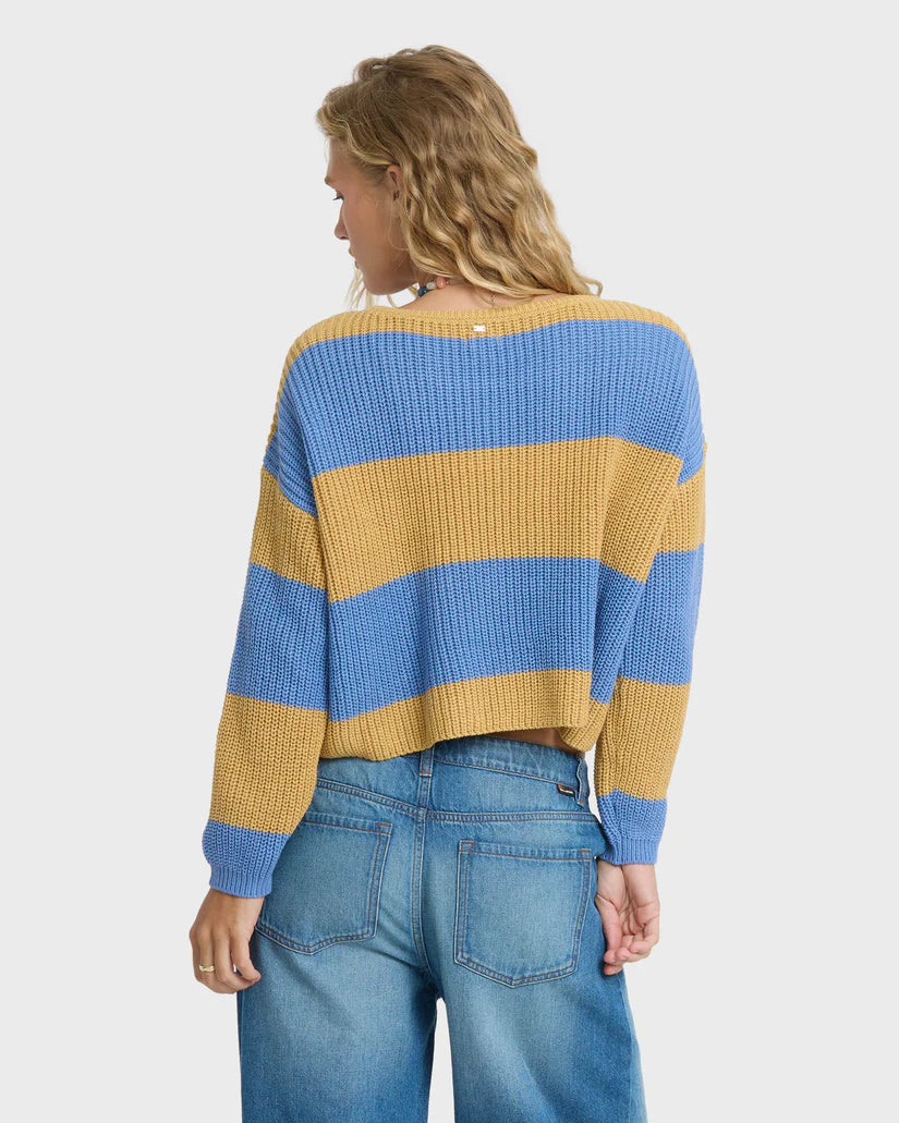 LIT LIGHT SWEATER-CURRY