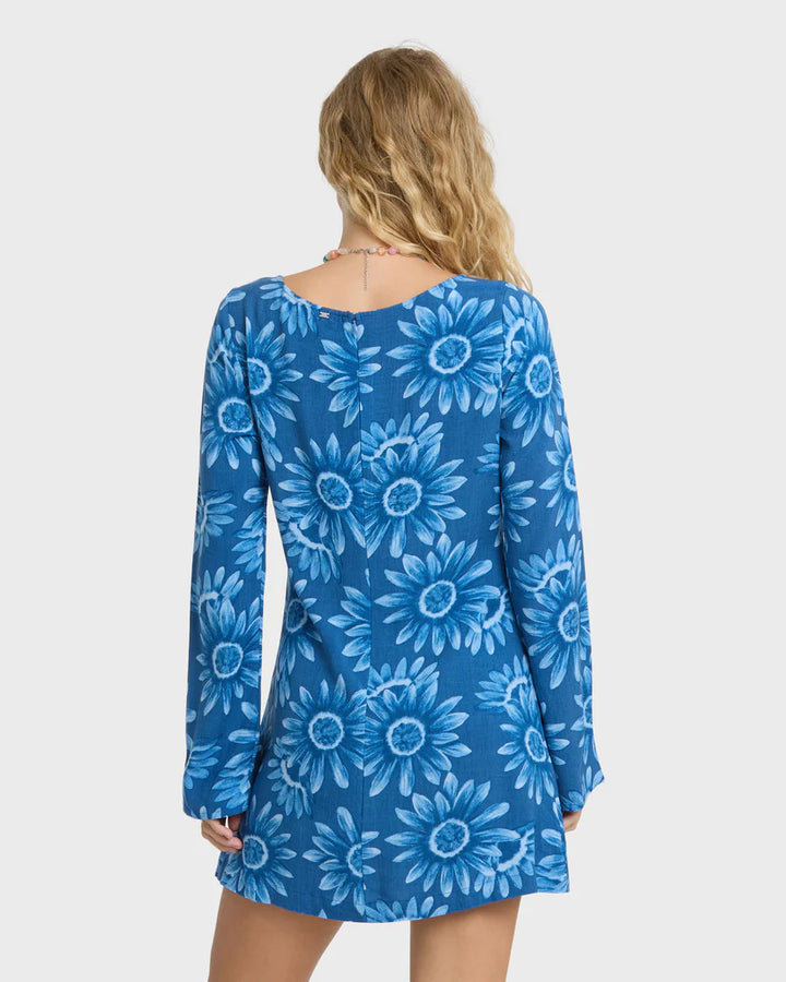 WAY OUT WEST LS MINI DRS-TRUE NAVY