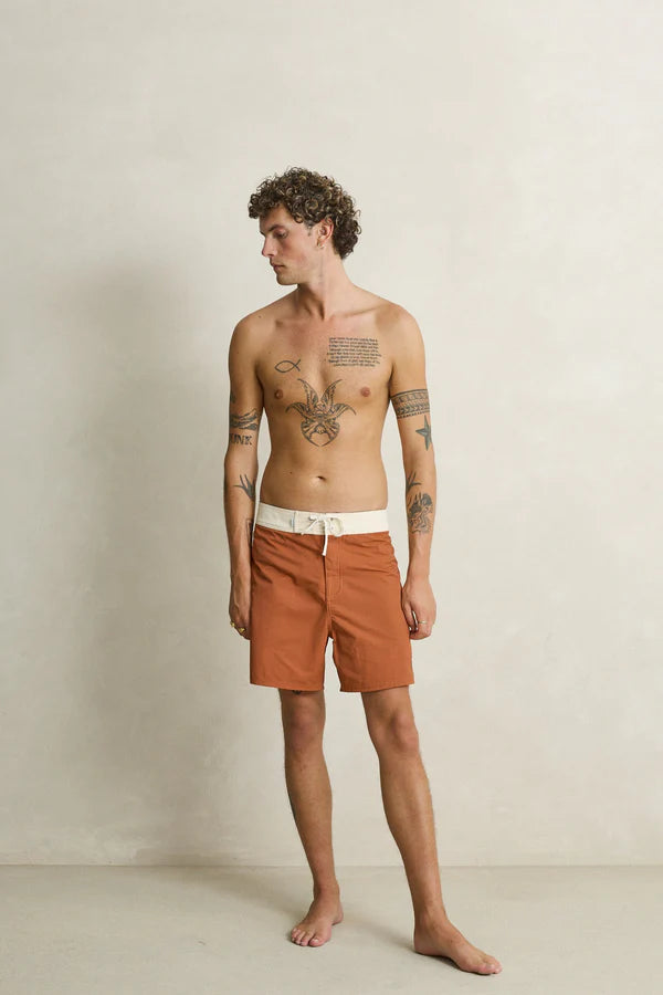 heritage trunk-burnt orange