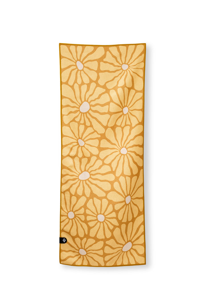 Mini Towel: Lazy Daisy Gold