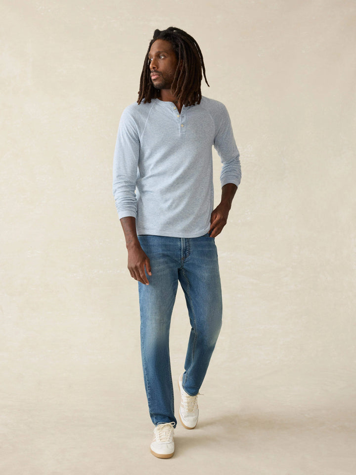 ls cloud henley-light blue heather