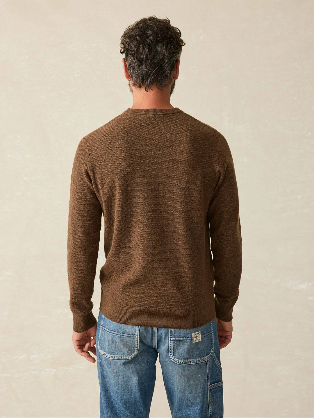 jackson crew sweater-trail brown heather