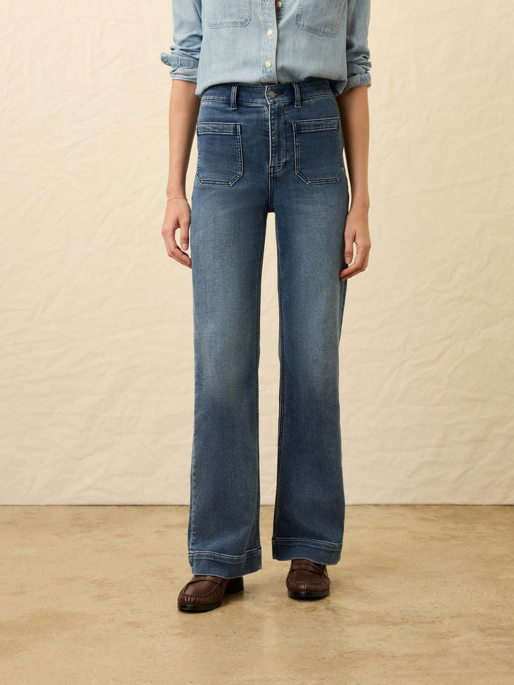 Stretch Terry Patch Pocket Ankle-Riverton