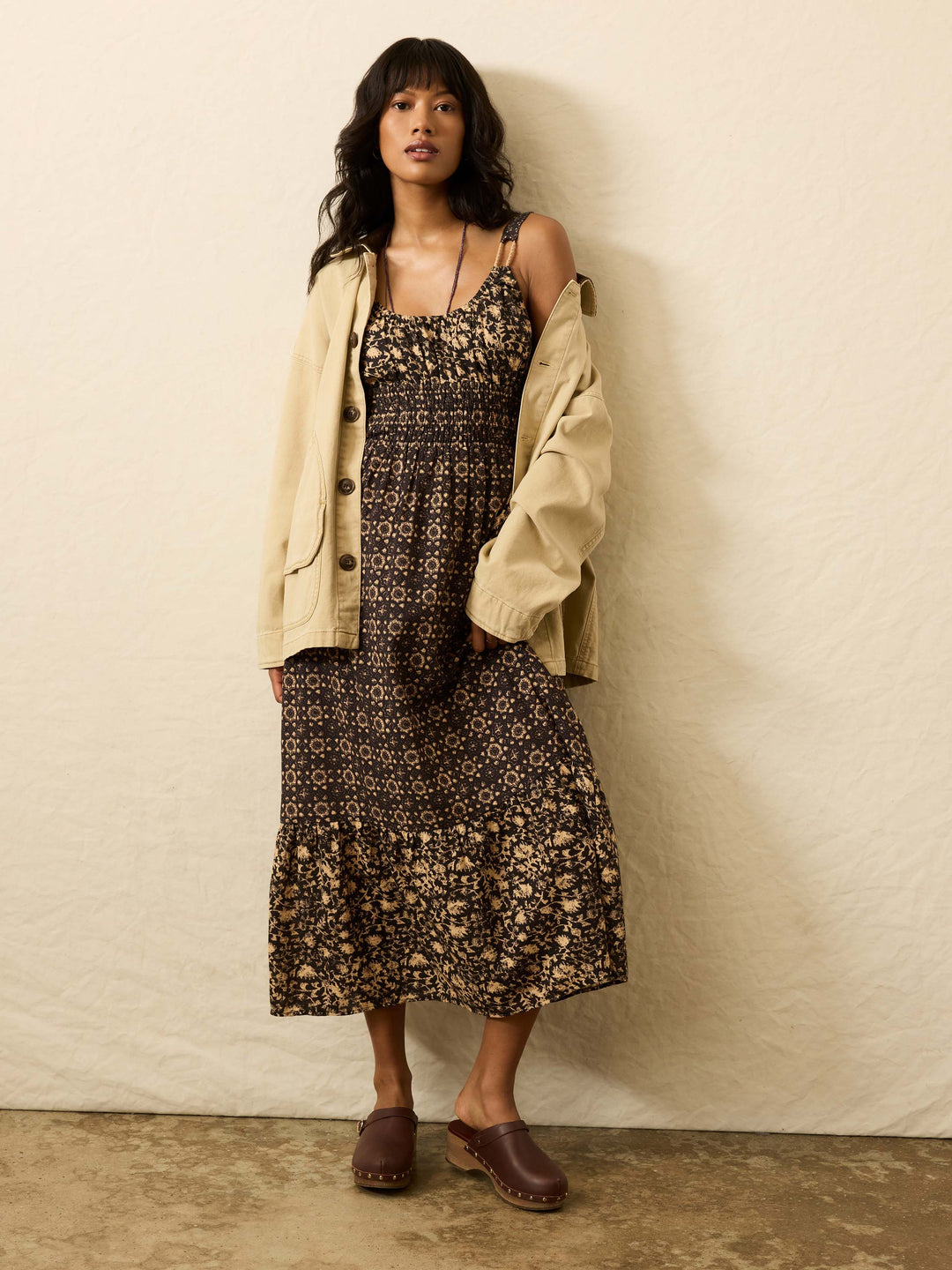sunbeam dress-luna mixed print