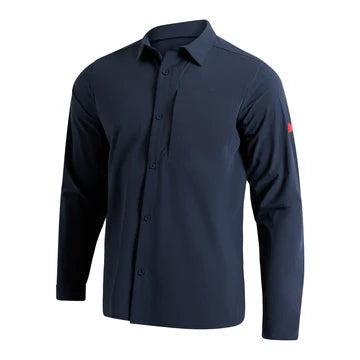 AIRTEX EXPEDITION LONG SLEEVE SHIRT-NAVY