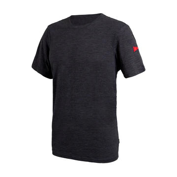 AIRTEX SHORT SLEEVE SHIRT-HEATHER CHARCOAL