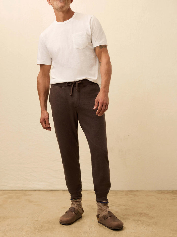 Legend Sweatpant-Valley Brown Twill