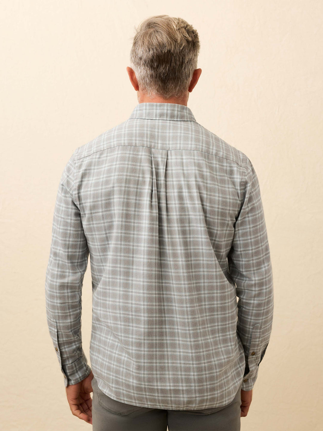 movement brushed shirt-ice island plaid