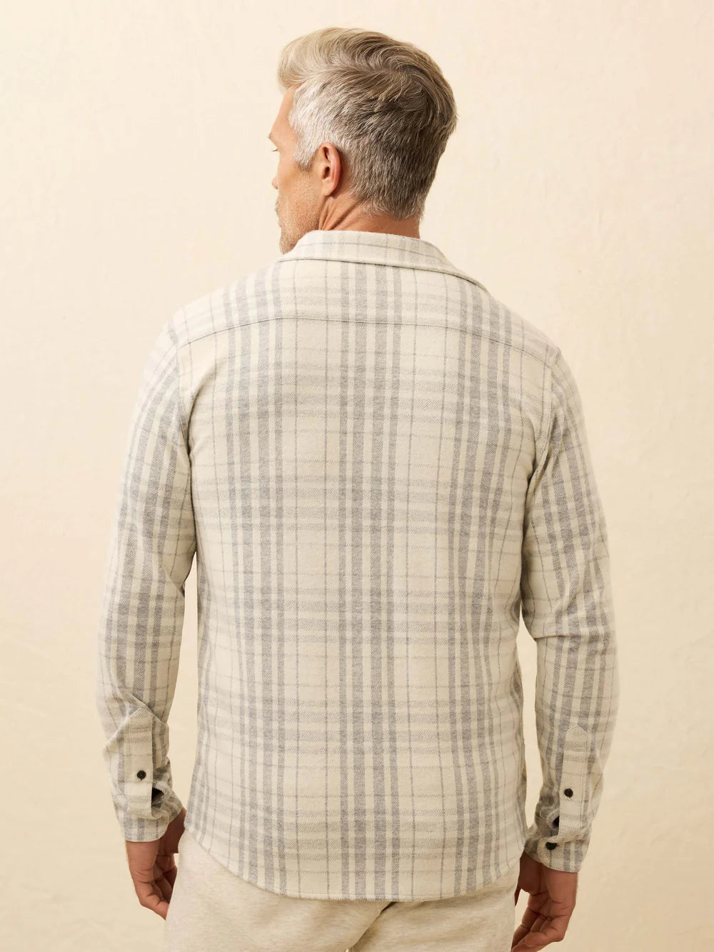 legend sweater shirt-cloud ridge plaid